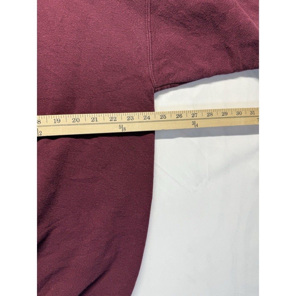 Vintage Converse Athletics Crewneck Sweatshirt XL Knits cheer mom‎ Maroon - Picture 5 of 8